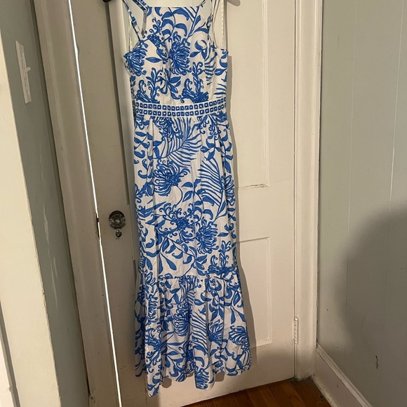 NWOT Lilly Pulitzer Charlese Dress size 4 glisten in the sun - Picture 6 of 6